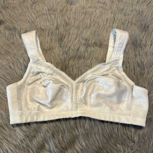 Underscore Unlined Wireless Bra Womens Size 38B Floral Wirefree Unpadded